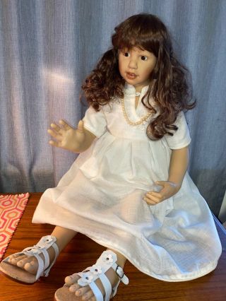 Zapf Creation Maidie Doll By Elissa Glassgold 30” Retired & Hard To Find