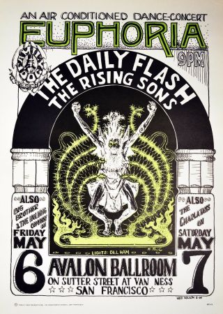 The Daily Flash - Big Brother - The Charlatans 1966 Avalon Ballroom