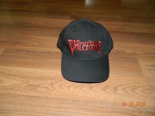 Nwt - Bullet For My Valentine Logo Official Fitted Baseball Cap