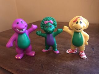 Vintage Barney & Friend Bj Baby Bop Figure 3” Pvc Doll Toy Lyons Group 1995 - 6