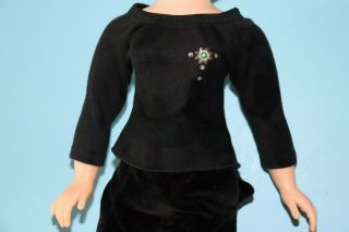 Vintage Tagged Minty Madame Alexander Cissy Black Top Htf Boxed Extra