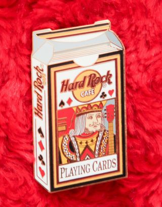Hard Rock Cafe Pin Online Playing Card Series Card Box King Poker Hat Lapel