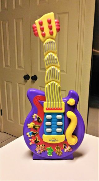 The Wiggles Wiggly Giggly Dancing Guitar 2004 Spin Master