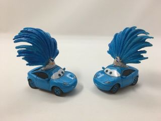Vhtf Rare Disney Cars Pixar Dinoco Showgirl 1 2 Girls 1:55 Metal Mattel Exclsv
