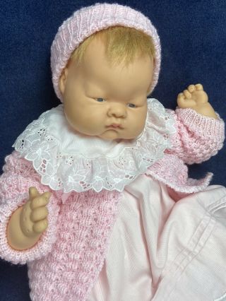 Vintage 1961 Vogue 18 " Vinyl And Cloth " Baby Dear " Doll By Eloise Wilkin