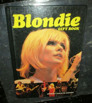 Blondie 1980 Gift Book Fan Club Edition Debbie Harry 48 Pages Photos Near