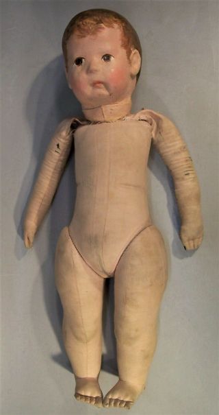 17 Inch 1 Body Antique Kathe Kruse Doll
