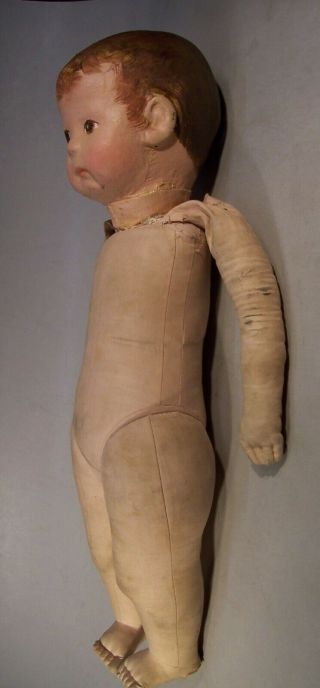 17 inch 1 Body Antique Kathe Kruse Doll 2