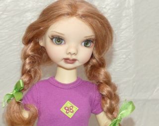 Kim Lasher Rosie Msd Bjd Doll Made With Orig.  Certificate Tag Eyes Wig So Cute