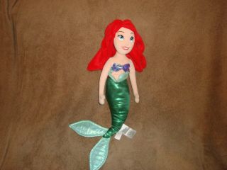 Disney Store Little Mermaid Ariel Plush 22 " Doll