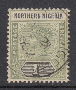 Northern Nigeria 1900 Qv 1/ - Sg 7 Cv £85