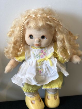 My Child Doll Platinum Blond Midpart Browns Eyes.  1988 (nude) Abby