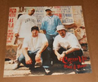 Cypress Hill Skull & Bones 2 - Sided Promo 1999 Poster 24x24