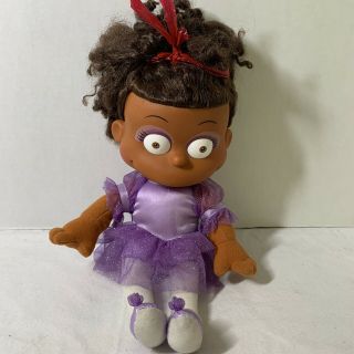 Mattel Rugrats Susie Carmichael Doll 13 " Viacom 1999 Stuffed Plush Toy