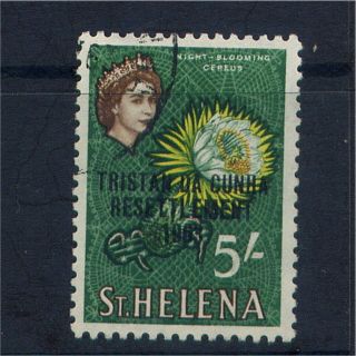 Tristan Da Cunha/st Helena 1963 Resettlement 5/ - Inverted Watermark Fine