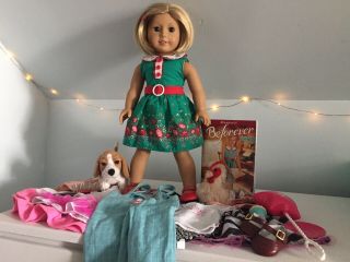 American Girl Doll Kit Kittredge,  Cib,  With Clothes And