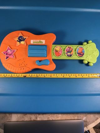 THE BACKYARDIGANS Musical Singing Guitar Toy 2011 Mattel Nickelodeon GREAT 2