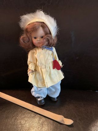 Vgc Vogue Ginny Doll Strung In 1950s Ski Suit Rare