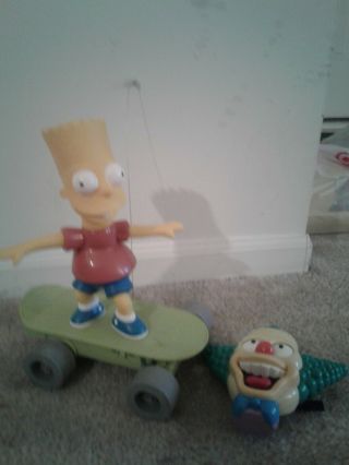 Bart Simpson Remote Control Skateboard The Simpsons R/c