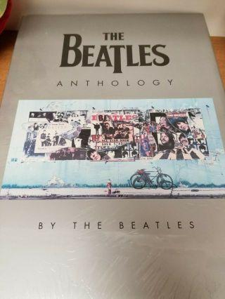Large Hardback Beatles Anthology Book By The Beatles In Plastic