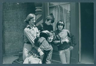 Monkees Press Photo By Gene Trindl - 125 - All Four - 1967 - Estm