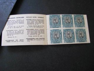 South Africa Stamp Booklet Sg 5b19 Never Hinged Complete Lot 10