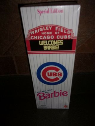 Barbie Special Edition Chicago Cubs Fan 1998