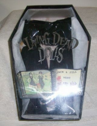 2000 Mezco (jack & Jill) Living Dead Dolls White Version In Body Bags Nib