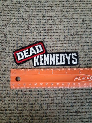 Vintage 1990s Dead Kennedys Punk Rock Band Sew Or Iron On Patch