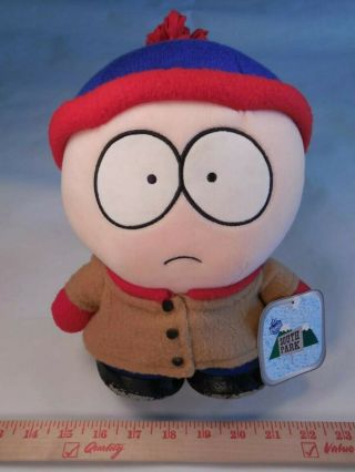 South Park Plush Stan Comedy Central 1998 10” Tall Stuffed Dol