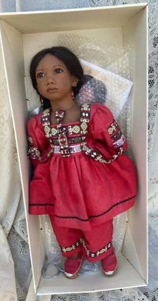 1994/95 Annette Himstedt Puppen Kinder Panchita Doll 11807 Children Together