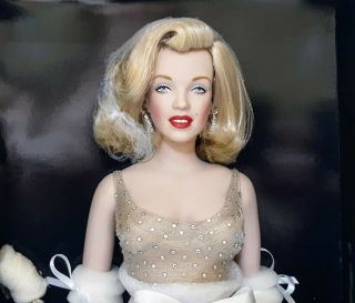 Marilyn Monroe 16 " Doll " Happy Birthday Mr.  President " Franklin Nrfb