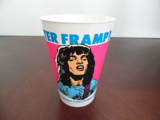 Rare Vintage Peter Frampton 7 - Eleven Slurpee Plastic Cup