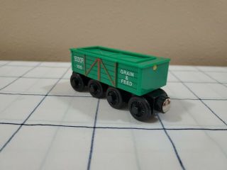Sodor 105 Grain And Feed Train Car | Thomas The Train And Friends Wooden Railway