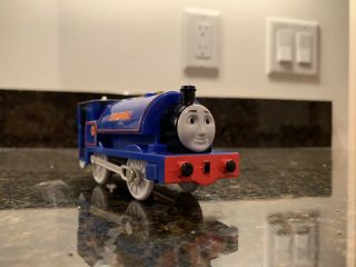 Rare Trackmaster Thomas And Friends Sir Handel Engine With White Wheels 2006