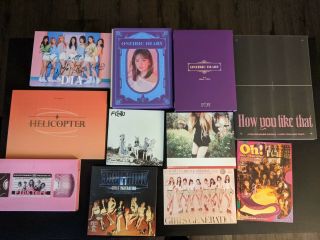 Various Kpop Albums (choose Album) Dia Clc F (x) Snsd Blackpink Iz One