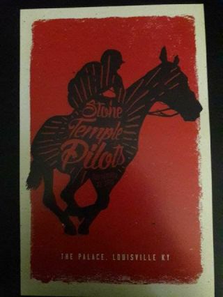 Stone Temple Pilots Concert Poster Louisville Ky