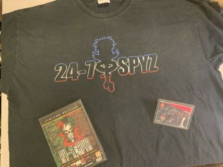 24 - 7 Spyz 2xl Shirt & Autographed Dvd & Playing Card