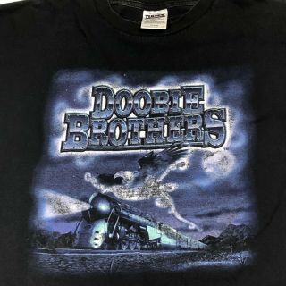 Doobie Brothers 1999 Tour Concert Vintage Rock Shirt Size Xl Black Find