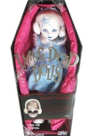 Living Dead Dolls Frozen Charlotte Series 12 Coffin Box Goth Doll