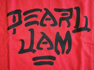 Pearl Jam T - Shirt Size Small Unworn Unwashed