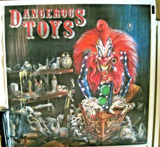 Dangerous Toys Rock And Roll Poster 1989