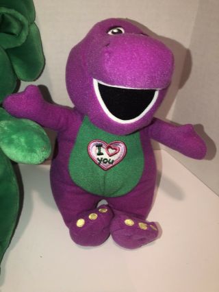 1 Barney The Dinosaur Sings I Love You 2 1992 Baby Bop Plush Stuffed Doll 2