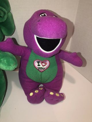 1 Barney The Dinosaur Sings I Love You 2 1992 Baby Bop Plush Stuffed Doll 3