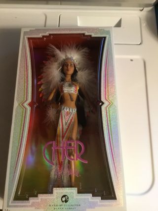Gorgeous 2007 Cher Indian Half Breed Doll By Bob Mackie Black Label Barbie