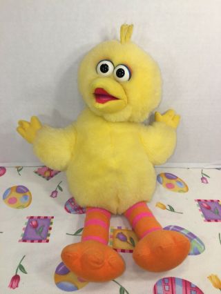Vguc - Vintage - 16” 1995 Tyco Sesame Street Talk And Count Big Bird Plush Stuffed