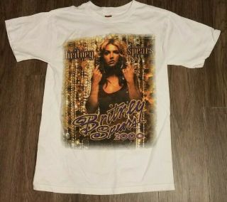 Britney Spears Concert Tour 2000 T Shirt