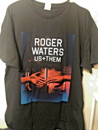 Roger Waters Us And Them Tour T Shirt Back And Frint Print Concert T Shirt Size