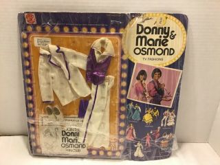 Vintage Mattel Donny & Marie Osmond Donny T.  V.  Fashions Deepest Purple Nip