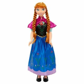 Disney Frozen My Size Anna Doll 38 " Tall Factory Target Exclusive (2015)